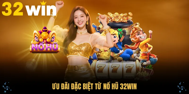Ưu đãi đặc biệt từ nổ hũ 32Win